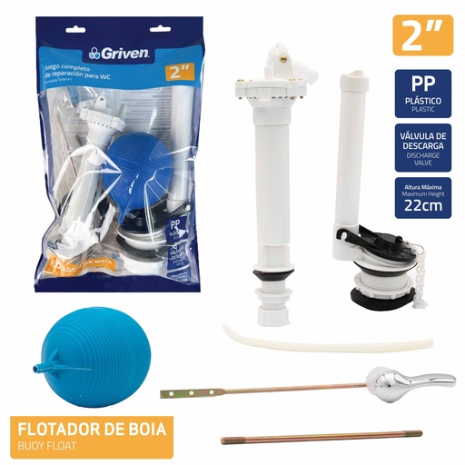 [4-233] HERRAJE C/MANILLA GRIVEN 4-233