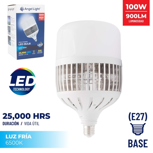 [4-303] BOMBILLO LED 100W ANGEL LIGHT E27/E40 110/220 4-303