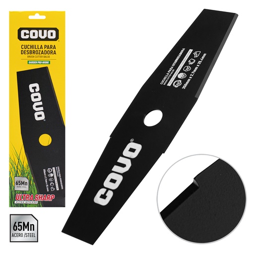 [4-441] CUCHILLA GUADAÑADORA PESADA NEGRA COVO 4-441