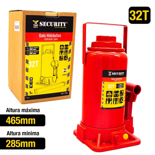 [4-581] GATO BOTELLA 32 TON SECURITY 4-581