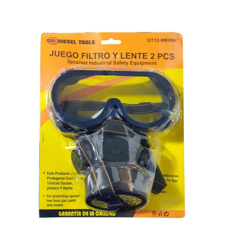 [4-641] LENTE SEGURIDAD CON FILTRO DIESEL TOOLS 4-641