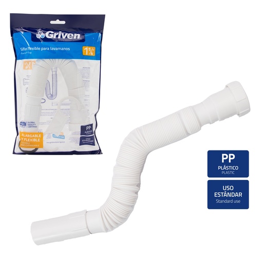 [4-709] SIFON EXTENSIBLE 1 1/4 GRIVEN 4-709