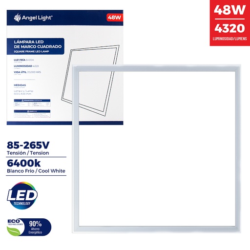 [4-760] LAMPARA LED T/MARCO EMPOTRAR 48W 85-265V 4-760