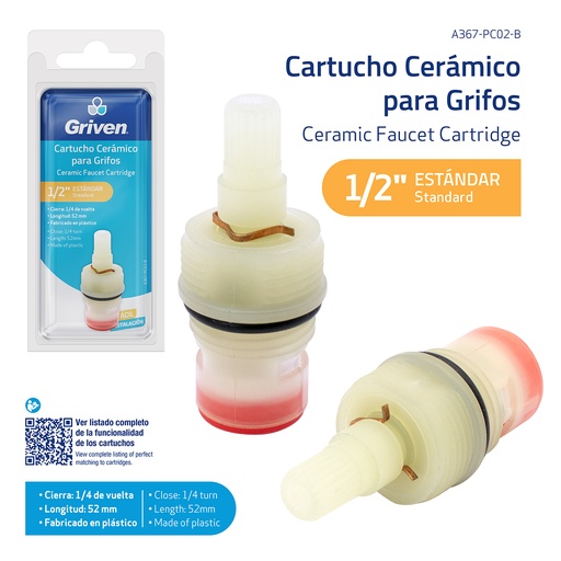 [4-763] VASTAGO PLASTICO GRIVEN 4-763