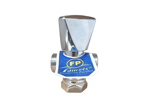 [0-106] LLAVE ARRESTO DOBLE 1/2" x 1/2"  FUNDIC PACI 0-106