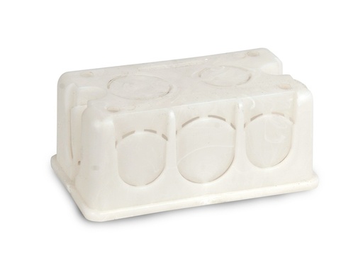 [0-205] CAJETIN RECTANGULAR COMB PLASTICO 4x2 IMPLASVEN 0-205