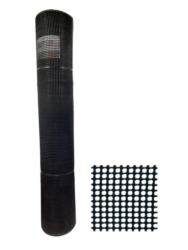 [0-215] MALLA CEDAZO 3x3 30x1,45MTS NEGRO TRICAL 0-215
