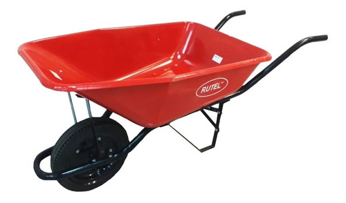 [0-293] CARRETILLA RUEDA MACIZA x 140 LTS RUTEL 0-293