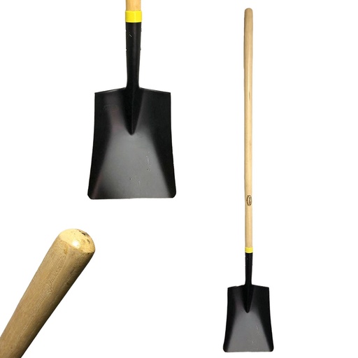 [0-337] PALA CUADRADA MANGO LARGO RUTEL 0-337