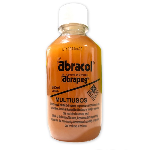 [0-520] CEMENTO CONTACTO x 250ml ABRACOL 0-520