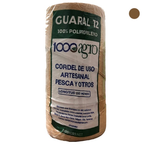 [0-568] GUARAL N 36 MARRON 550 MTS x UNID 1000AGRO 0-568