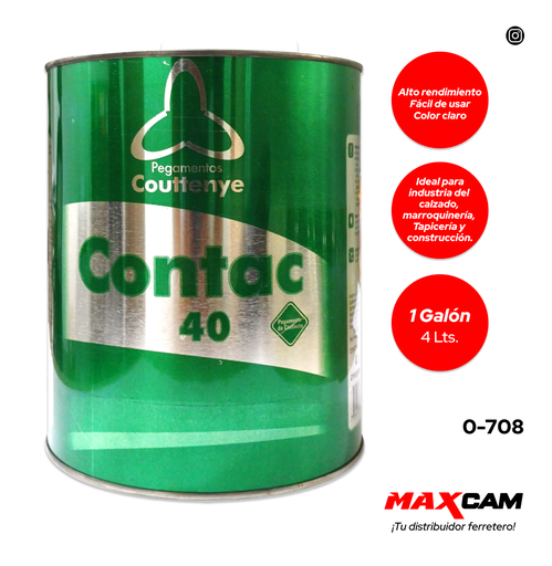 [0-708] CEMENTO CONTAC 40 x GLN COUTTENYE 0-708