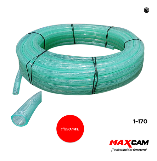 [1-170] MANGUERA CAN CAN 1" x 50MTS BELL POWER 1-170