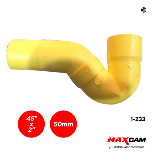 [1-233] SIFON AN 50MM + CODO 45° FITCO 2" 1-233