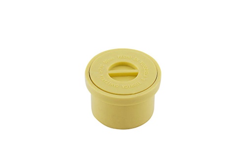 [1-357] TAPON D/REGISTRO AN 110MM TUBRICA 4" 1-357