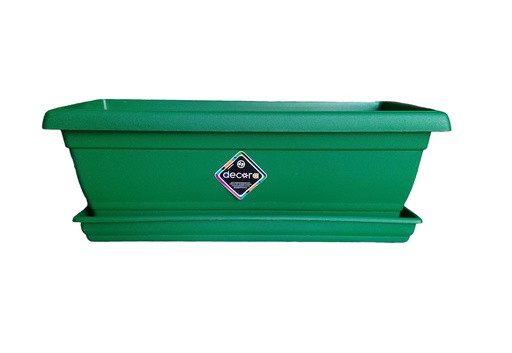 [1-373] MATERO C/PLATO RECT CLASICO D-52 VERDE 1-373