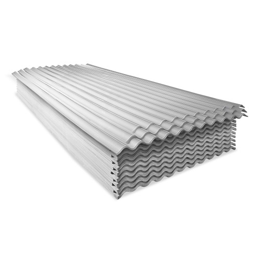 [1-400] LAMINA TECHO PVC 3MTS ONDULADO 2.5MM BLANCO 1-400