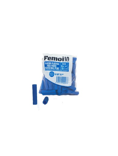 [1-426] RAMPLUG AZUL 5/16 x 100 UNID FEMOI 1-426
