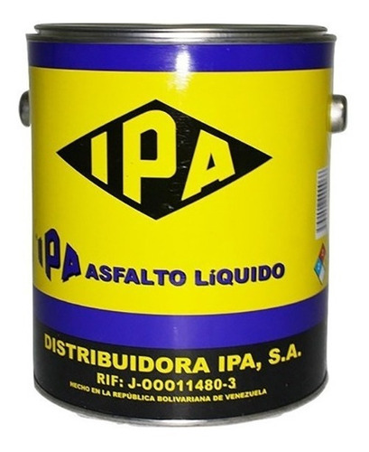 [1-685] ASFALTO LIQUIDO x GALON IPA 1-685