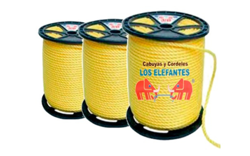 [1-717] MECATE ELEFANTE COLOR 5/16 x 10 KG (NUM 9) 1-717