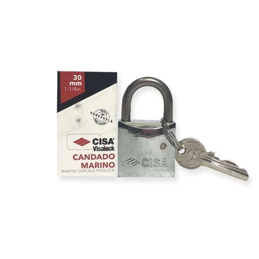 [1-751] CANDADO MARINO ARCO 30MM CISA 1-751