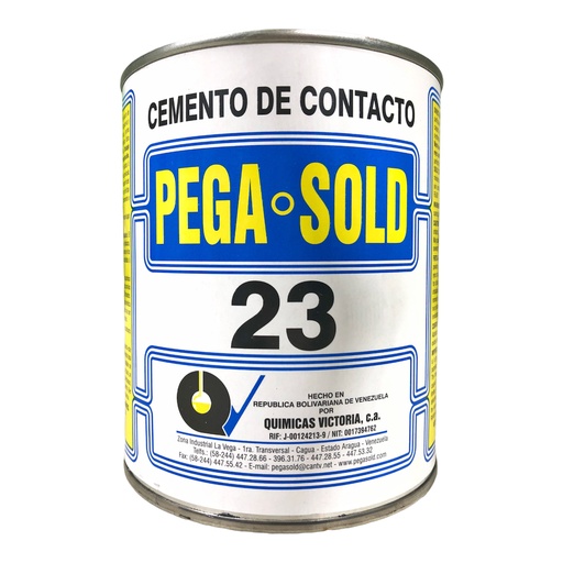 [1-787] CEMENTO CONTACTO PEGA-SOLD 23 x 1/4 GALON 1-787