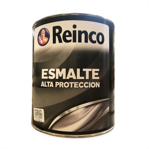 [1-881] PINTURA ESMALTE NEGRO BRILLANTE x 1/4 REINCO 1-881