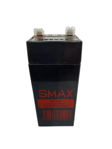[1-898] BATERIA AGM 4V 4.5AH 20HR SMAX 1-898