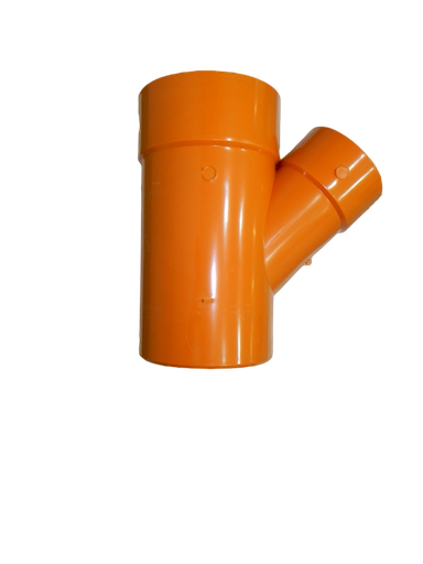 [1-938] YEE REDUC AN 75MM x 50MM NARANJA TUBRICA 3" A 2" 1-938