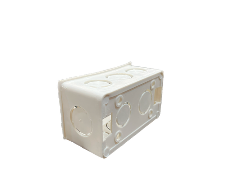 [1-979] CAJETIN RECTANGULAR COMB PLASTICO 4x2 FEMOI 1-979