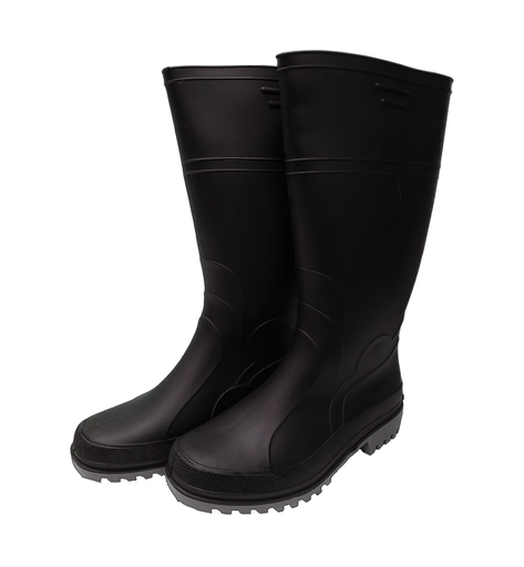 [1-992] BOTA DE PLASTICO NEGRA ALTA NRO 40 SANTA NINFA 1-992