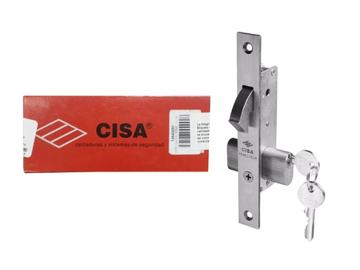 [2-321] CERRADURA DE GANCHO 16MM CIL 54MM CISA 2-321