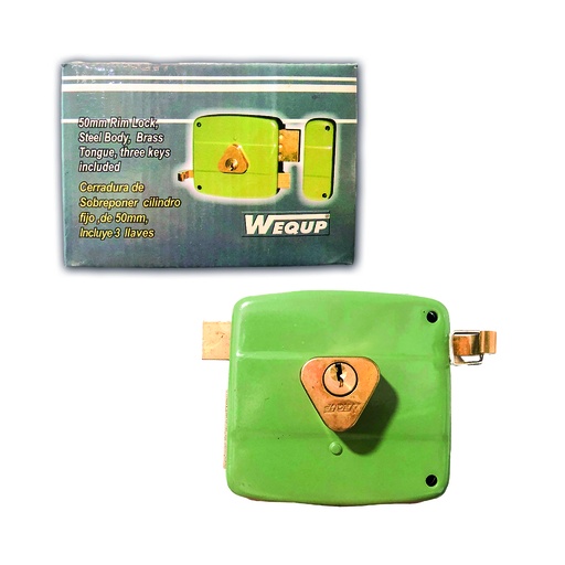 [2-367] CERRADURA CILINDRO FIJO WEQUP 2-367