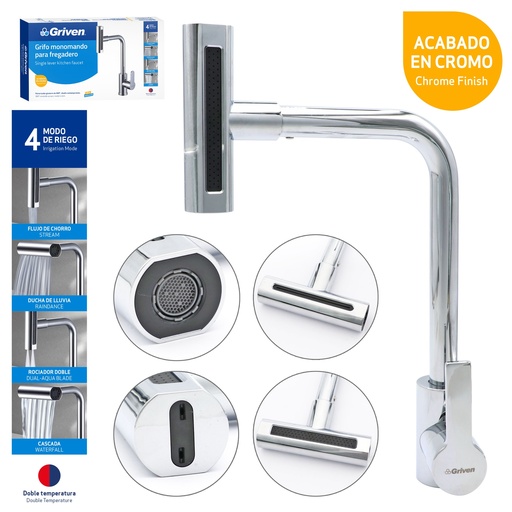 [9-288] LLAVE FREGADERO MONOMANDO GRIVEN 9-288