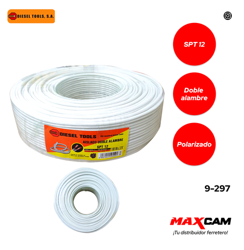 [9-297] CABLE SPT 2X12 ALEACION SPT12 DIESEL TOOL 9-297
