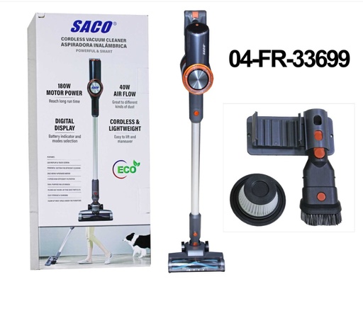 [9-407] ASPIRADORA RECARGABLE 180W 9-407