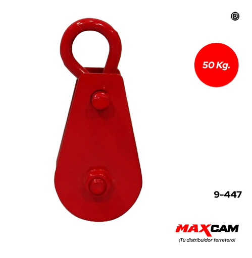 [9-447] POLEA 50 KG 9-447
