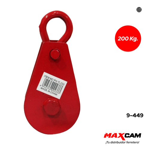 [9-449] POLEA 200 KG 9-449