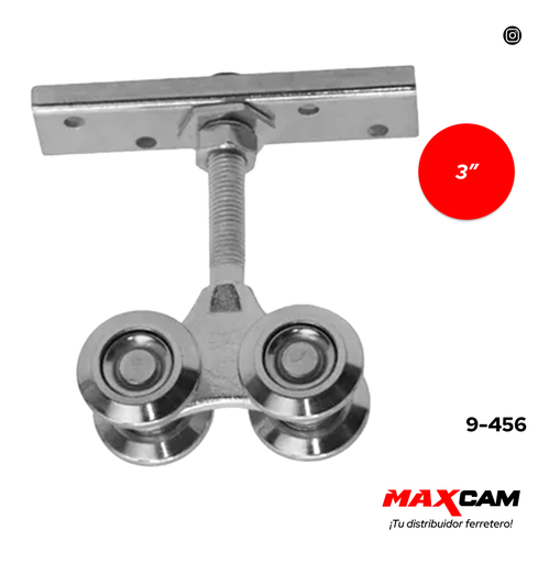 [9-456] GARRUCHA DOBLE 3" IMPORTADA 9-456