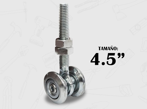 [9-458] GARRUCHA SENCILLA 4.5" IMPORTADA 9-458