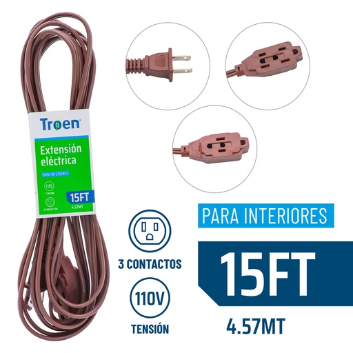 [9-478] EXTENSION ELECTRICA 4.57 MTS TROEN 9-478
