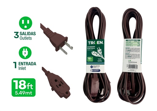 [9-479] EXTENSION ELECTRICA 5.48 MTS TROEN 9-479