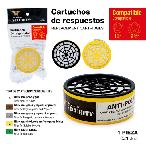[9-494] REPUESTO FILTRO O CARTUCHO SECURITY 9-494