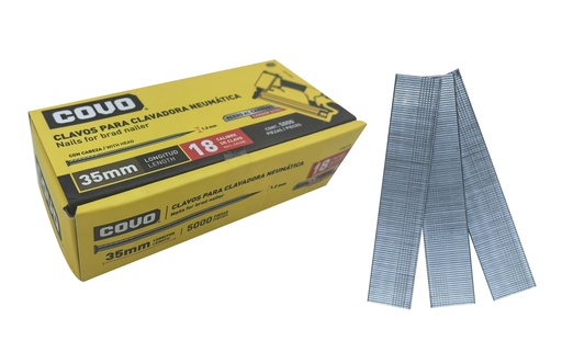[9-596] CLAVOS P/PISTOLA NEU deMATICA 35MM x 5000 UNID COVO 9-596