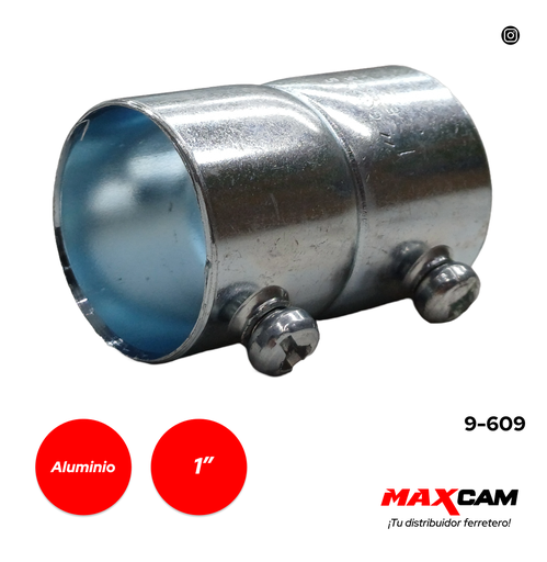 [9-609] CONECTOR EMT S/ROSCA x 1" x UNID V-TEG 9-609