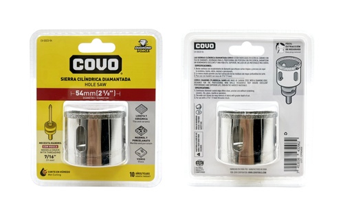 [9-686] SIERRA COPA DIAMANTADA x 2 1/8" COVO 9-686