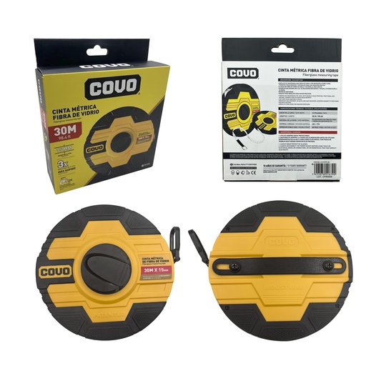 [9-688] CINTAMETRICA DE FIBRA DE VIDRIO COVO 9-688