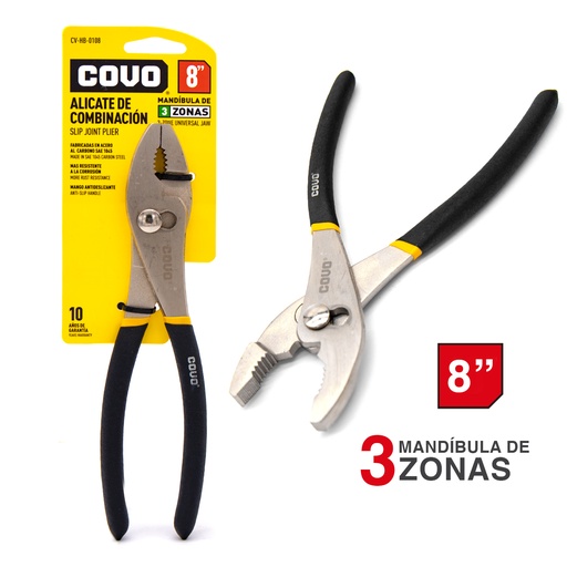 [4-827] ALICATE MECANICO 8" COVO 4-827