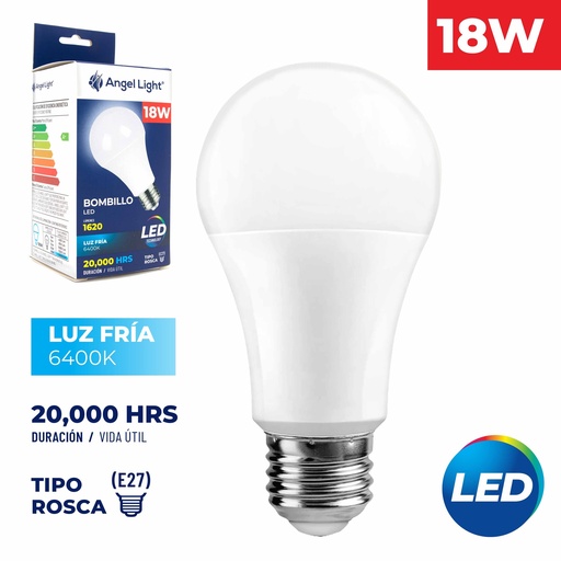 [4-860] BOMBILLO BULBO LED 18W ALTO BRILLO 85-265V 4-860
