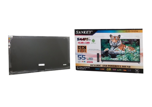 [5-042] TELEVISOR SMART 55" LED SANKEY 5-042